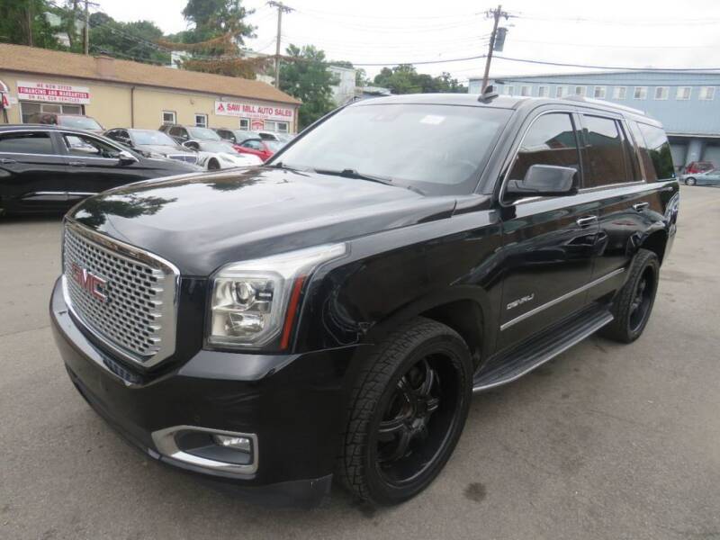 2017 GMC Yukon for sale at Saw Mill Auto in Yonkers NY