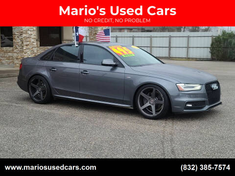 2015 Audi A4 for sale at Mario's Used Cars - Pasadena Location in Pasadena TX