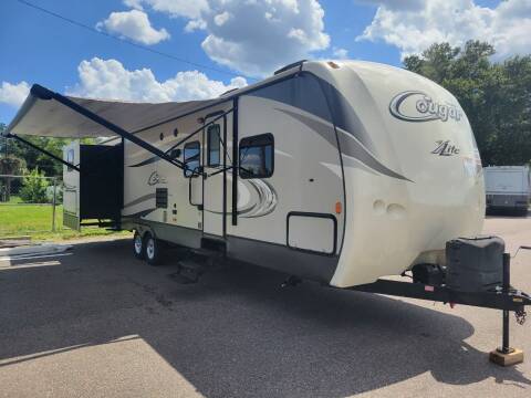 2016 Keystone COUGAR TRAVEL TRAILER for sale at Florida Coach Trader, Inc. in Tampa FL