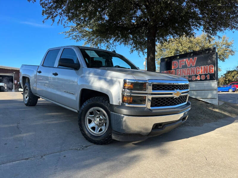Used 2014 Chevrolet Silverado 1500 Work Truck 2WT with VIN 3GCUKPECXEG389305 for sale in Dallas, TX