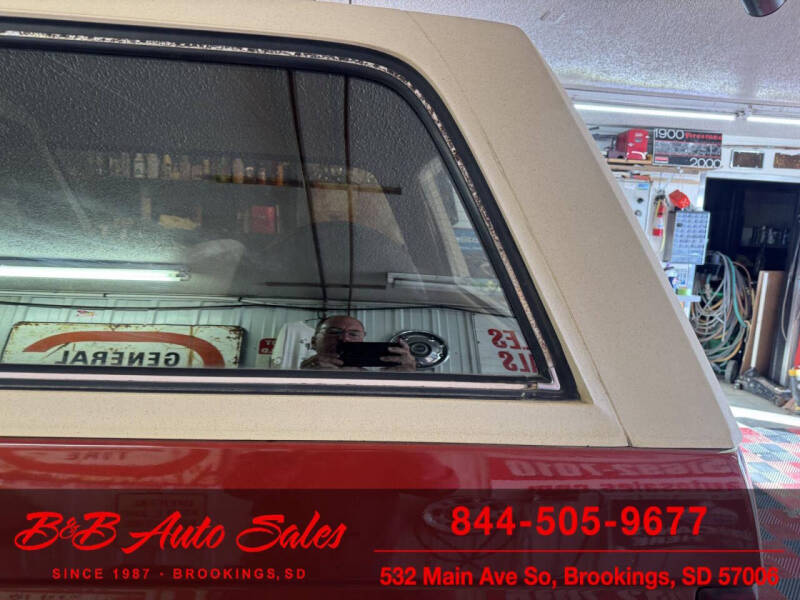 1986 Ford Bronco Eddie Bauer