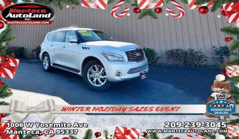 2011 Infiniti QX56 for sale at Manteca Auto Land in Manteca CA