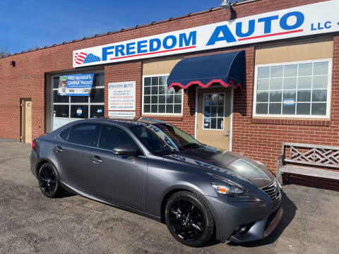 2014 Lexus IS 250 for sale at FREEDOM AUTO LLC in Wilkesboro NC