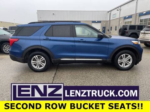 2020 Ford Explorer for sale at LENZ TRUCK CENTER in Fond Du Lac WI