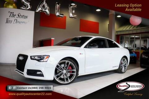 2016 Audi S5 for sale at Quality Auto Center in Springfield NJ