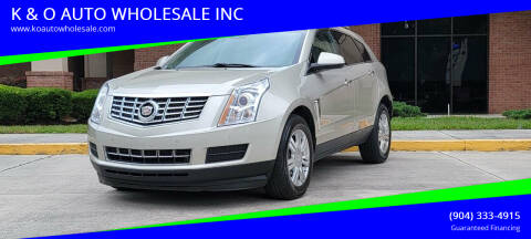 2012 Cadillac SRX for sale at K & O AUTO WHOLESALE INC in Jacksonville FL