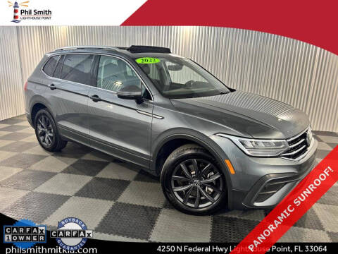 2022 Volkswagen Tiguan for sale at PHIL SMITH AUTOMOTIVE GROUP - Phil Smith Kia in Lighthouse Point FL