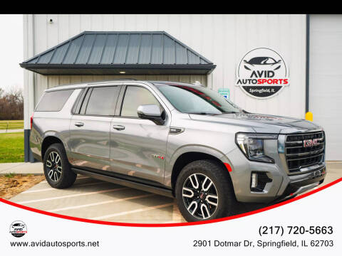 2022 GMC Yukon XL for sale at AVID AUTOSPORTS in Springfield IL