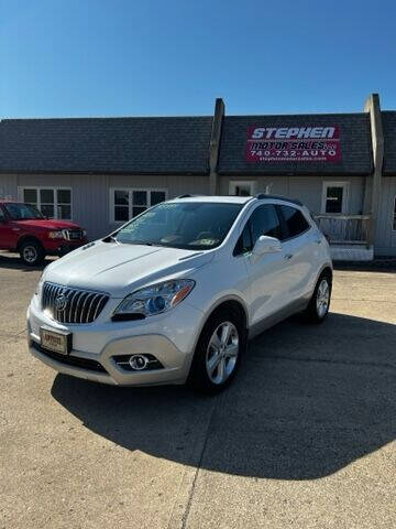 2015 Buick Encore for sale at Stephen Motor Sales LLC in Caldwell OH