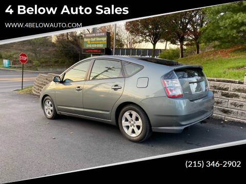 2005 Toyota Prius for sale at 4 Below Auto Sales in Willow Grove PA