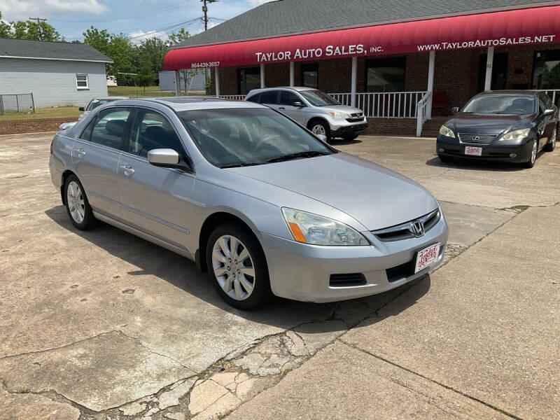 2006 Honda Accord for sale at Taylor Auto Sales Inc in Lyman SC