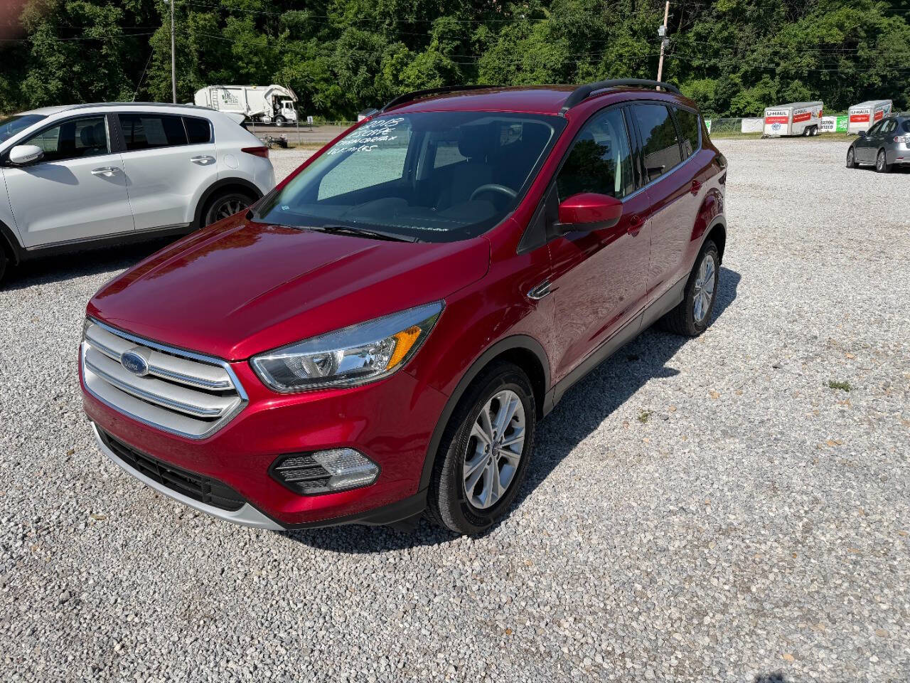 Red 2018 Ford Escape SE SE 4dr SUV 2