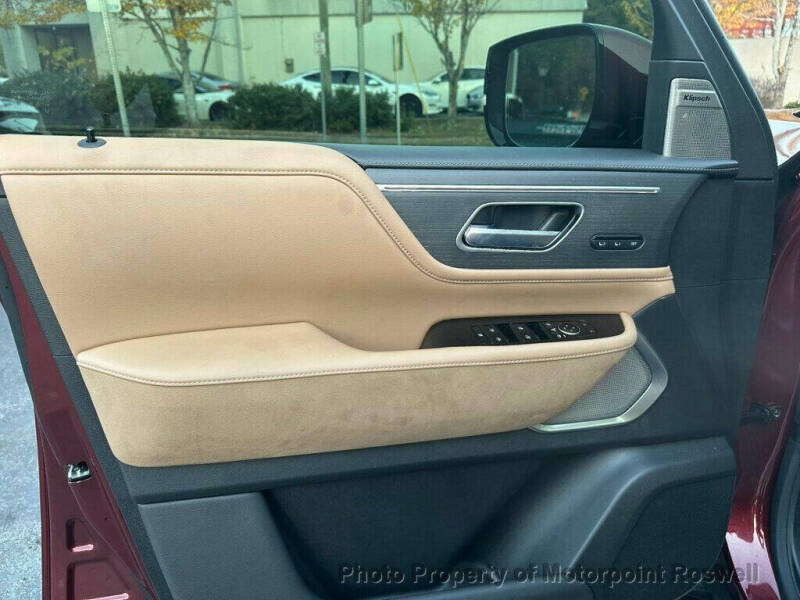 2025 Infiniti QX80 Sensory