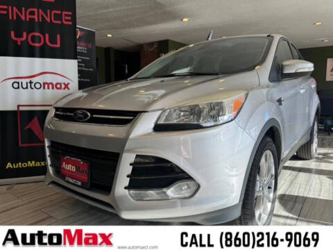 2013 Ford Escape for sale at AutoMax in West Hartford CT