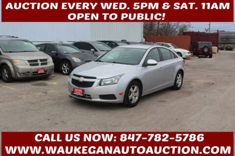 2013 Chevrolet Cruze for sale at Waukegan Auto Auction in Waukegan IL