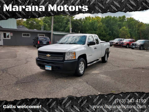 2011 Chevrolet Silverado 1500 for sale at Marana Motors in Princeton MN