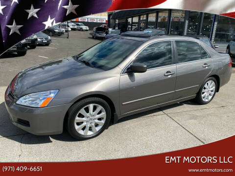 2007 Honda Accord for sale at EMT MOTORS LLC in Portland OR