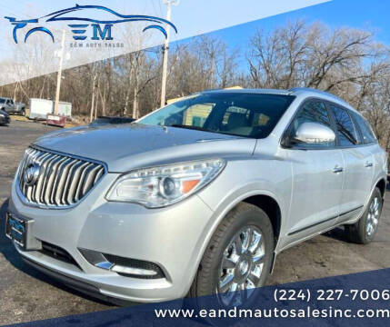 2014 Buick Enclave for sale at E and M Auto Sales in Elgin IL