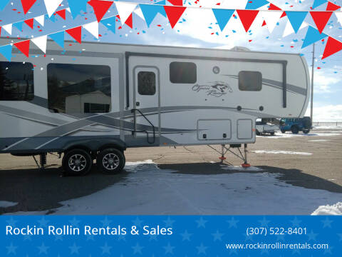 2019 High Land Ridge Open Range for sale at Rockin Rollin Rentals & Sales in Rock Springs WY