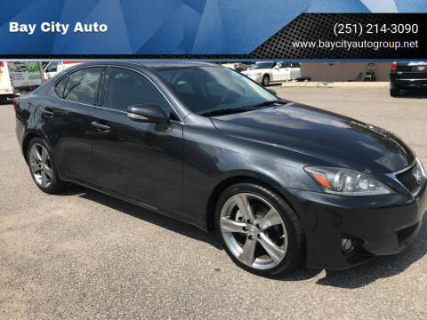 2011 Lexus IS 250 for sale at Bay City Auto's in Mobile AL