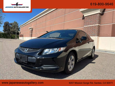 2013 Honda Civic for sale at Japanese Auto Gallery Inc in Santee CA