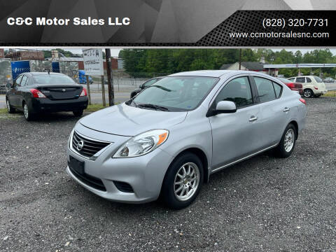 2014 Nissan Versa for sale at C&C Motor Sales LLC in Hudson NC