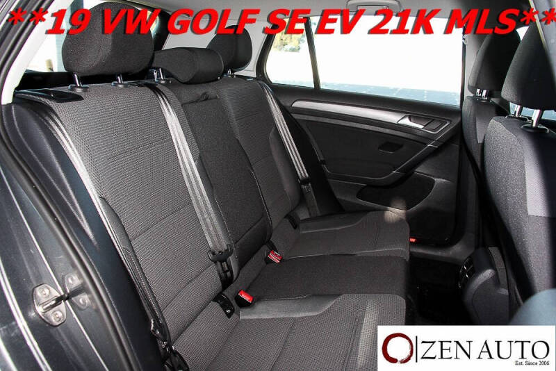 2019 Volkswagen e-Golf SE