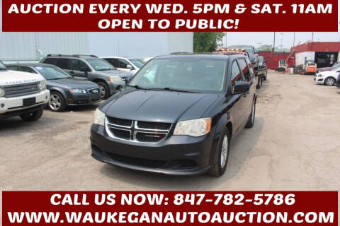 2014 Dodge Grand Caravan for sale at Waukegan Auto Auction in Waukegan IL