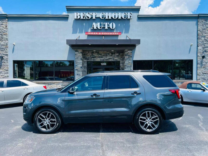 2019 Ford Explorer for sale at Best Choice Auto in Evansville IN