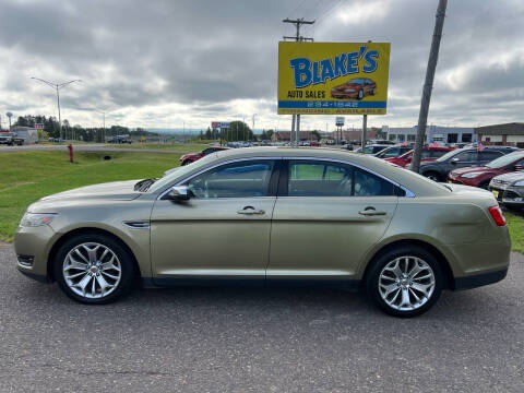 2013 Ford Taurus for sale at Blake's Auto Sales LLC in Rice Lake WI