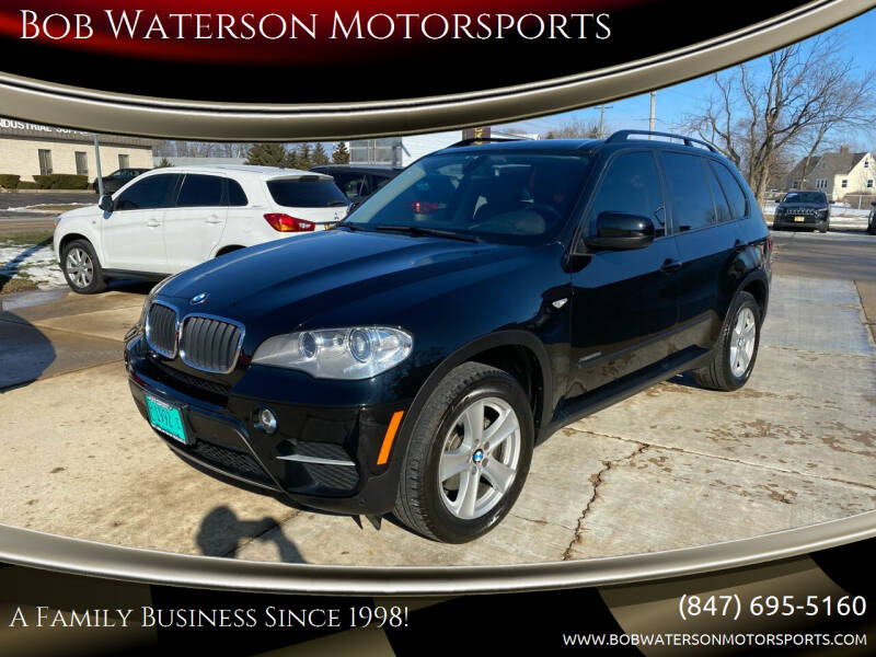 2013 BMW X5 for sale at Bob Waterson Motorsports in South Elgin IL