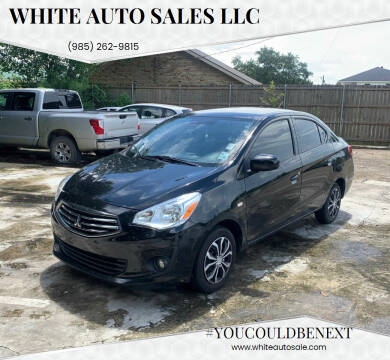 2018 Mitsubishi Mirage G4 for sale at WHITE AUTO SALES LLC in Houma LA