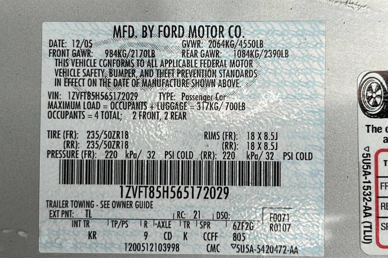 2006 Ford Mustang