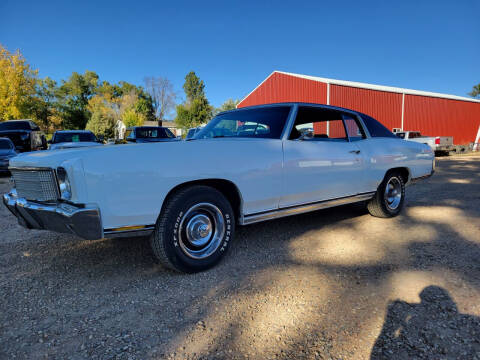 1970 Chevrolet Monte Carlo for sale at A & B Auto Sales in Ekalaka MT