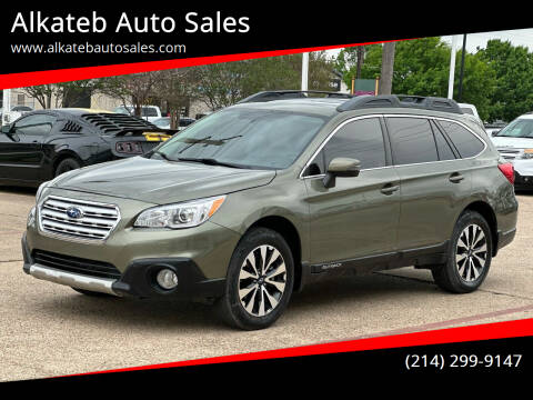 2016 Subaru Outback for sale at Alkateb Auto Sales in Garland TX