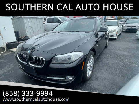 2013 BMW 5 Series for sale at SOUTHERN CAL AUTO HOUSE in San Diego CA