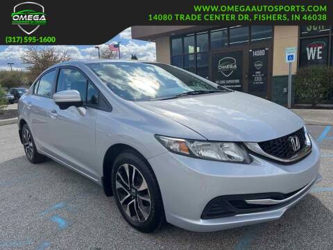 2015 Honda Civic for sale at Omega Autosports of Fishers in Fishers IN