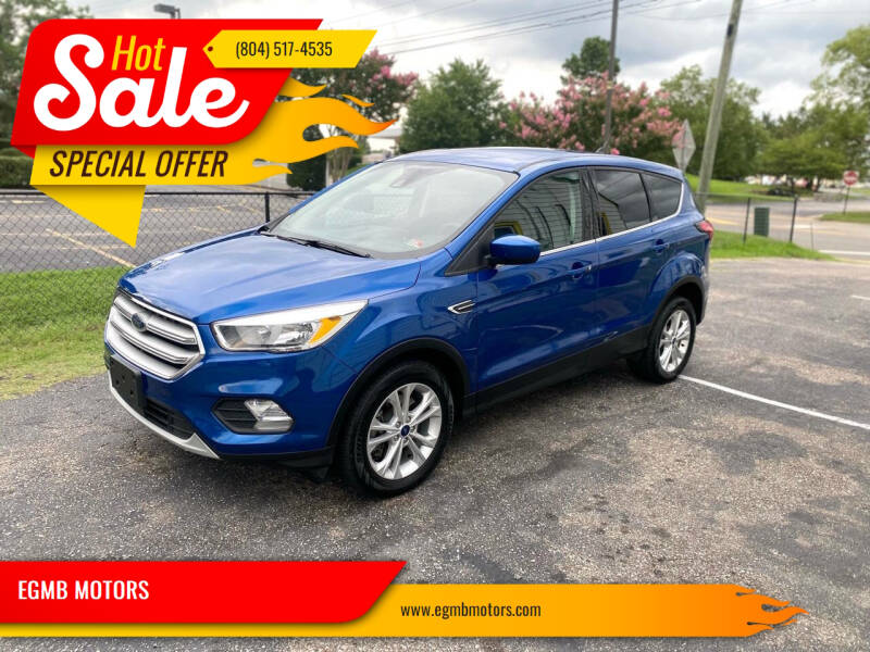 2019 Ford Escape for sale at EGMB MOTORS in Midlothian VA