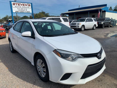 2016 Toyota Corolla for sale at Stevens Auto Sales in Theodore AL