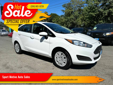 2015 Ford Fiesta for sale at Sport Motive Auto Sales in Seattle WA