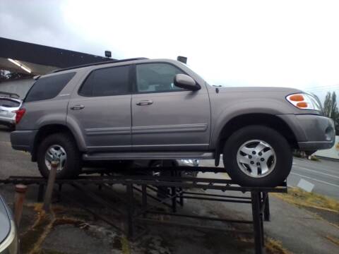 2002 Toyota Sequoia for sale at Payless Car & Truck Sales in Mount Vernon WA