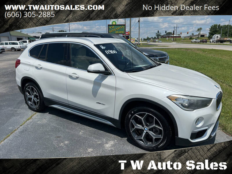 2016 BMW X1 for sale at T W Auto Sales in Science Hill KY