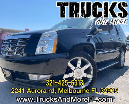 2014 Cadillac Escalade for sale at Trucks and More in Melbourne FL
