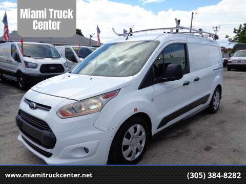 2016 Ford Transit Connect for sale at Miami Truck Center in Hialeah FL