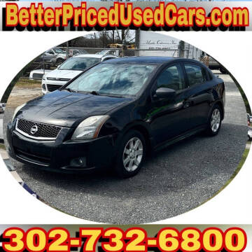 2012 Nissan Sentra for sale at Better Priced Used Cars in Frankford DE