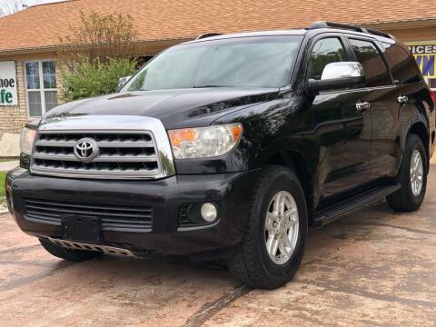2008 Toyota Sequoia for sale at Royal Auto, LLC. in Pflugerville TX
