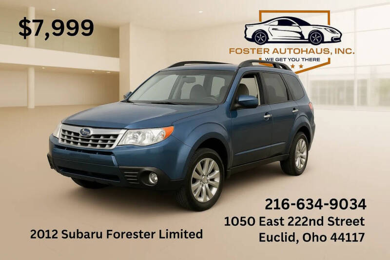 2012 Subaru Forester 2.5X Limited