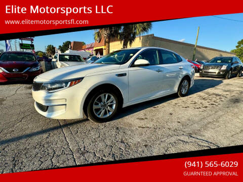 2015 Kia Optima for sale at Elite Motorsports LLC in Saint Petersburg FL