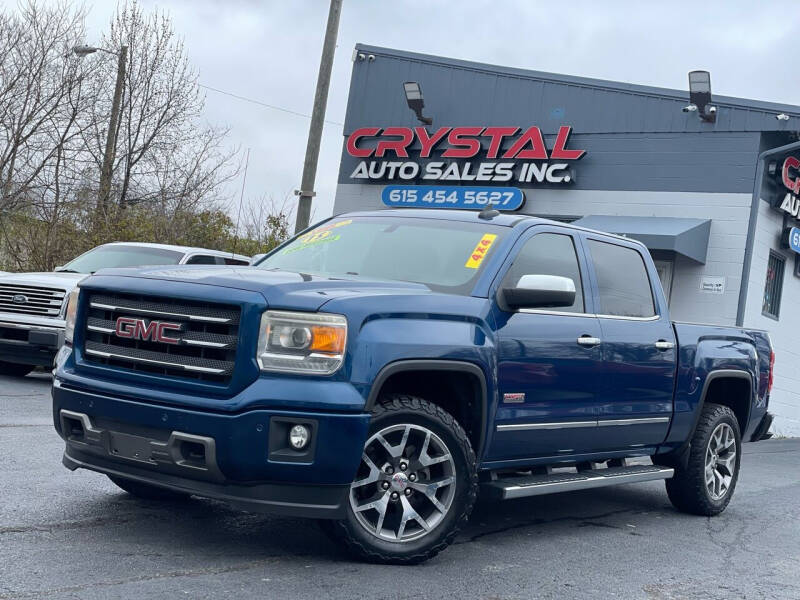 2015 GMC Sierra 1500 for sale at Crystal Auto Sales Inc in Nashville TN