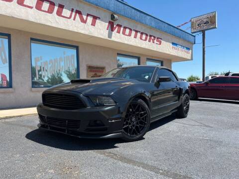 2013 Ford Mustang for sale at Discount Motors in Pueblo CO